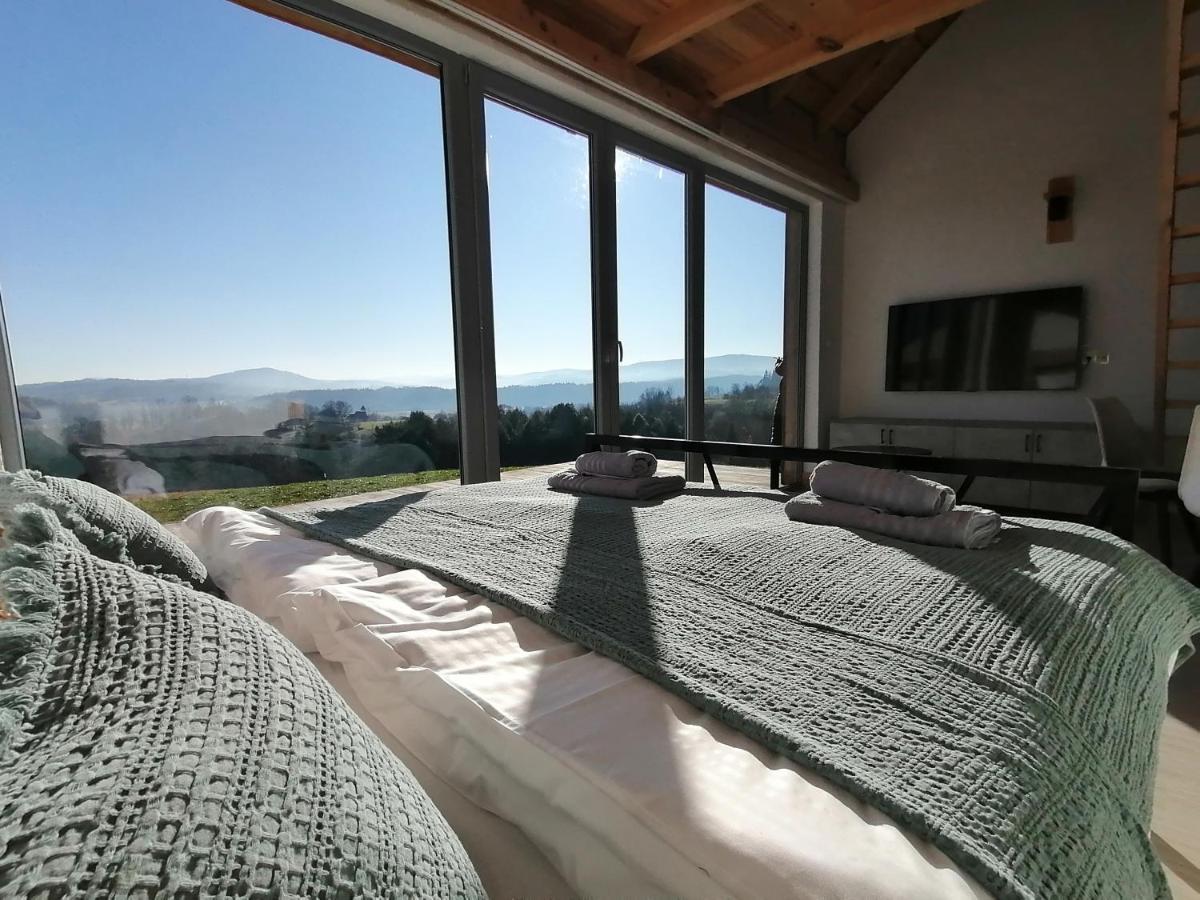 Widokowe Stodoly Bieszczady Villa Lesko Exterior foto