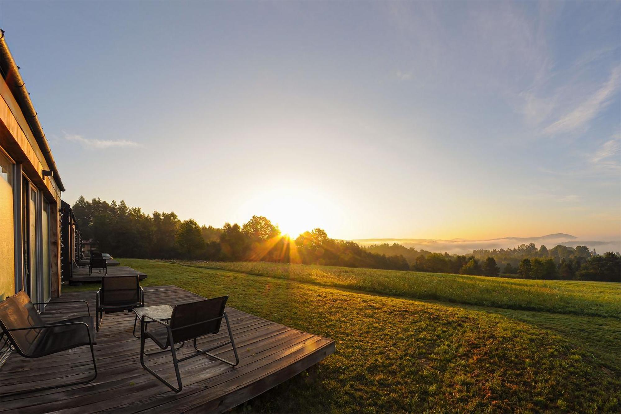Widokowe Stodoly Bieszczady Villa Lesko Exterior foto