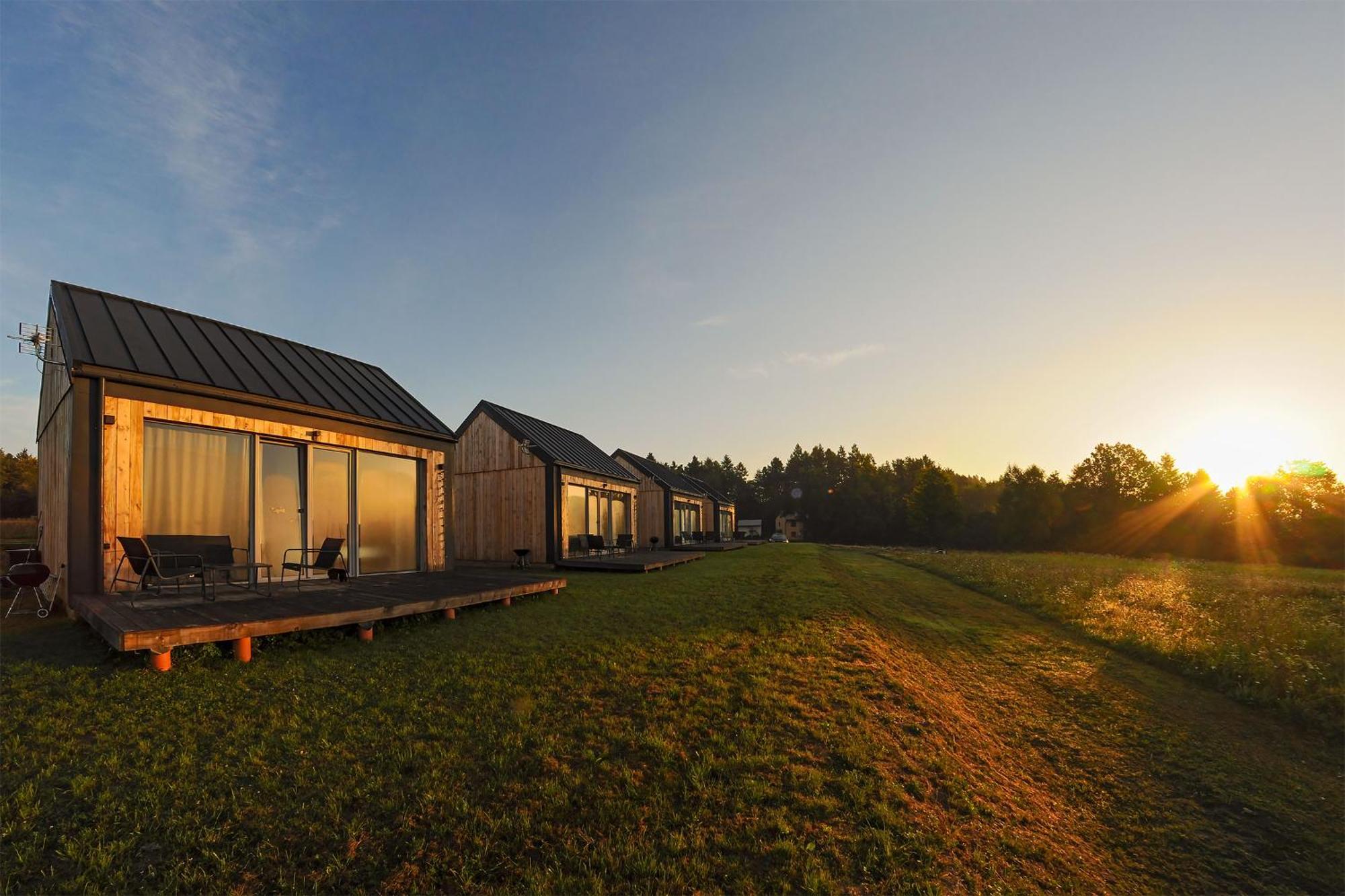 Widokowe Stodoly Bieszczady Villa Lesko Exterior foto