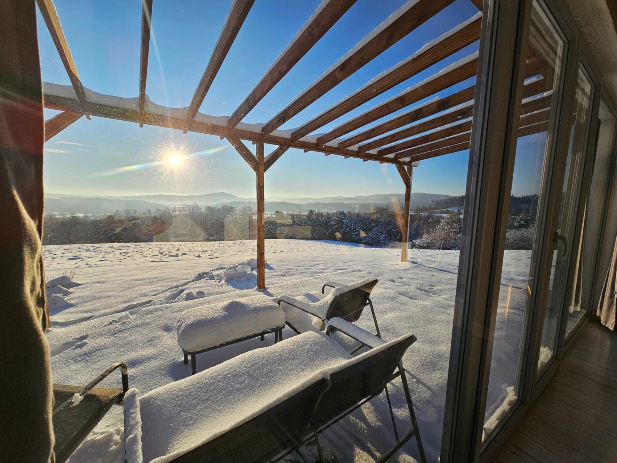 Widokowe Stodoly Bieszczady Villa Lesko Exterior foto