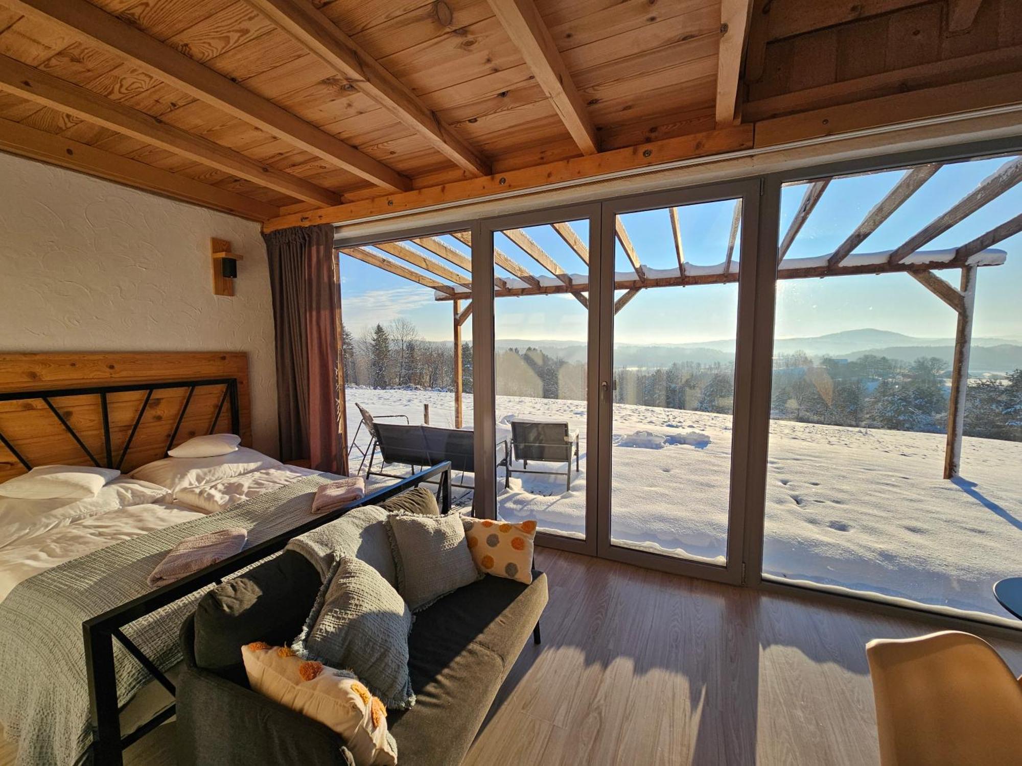 Widokowe Stodoly Bieszczady Villa Lesko Exterior foto