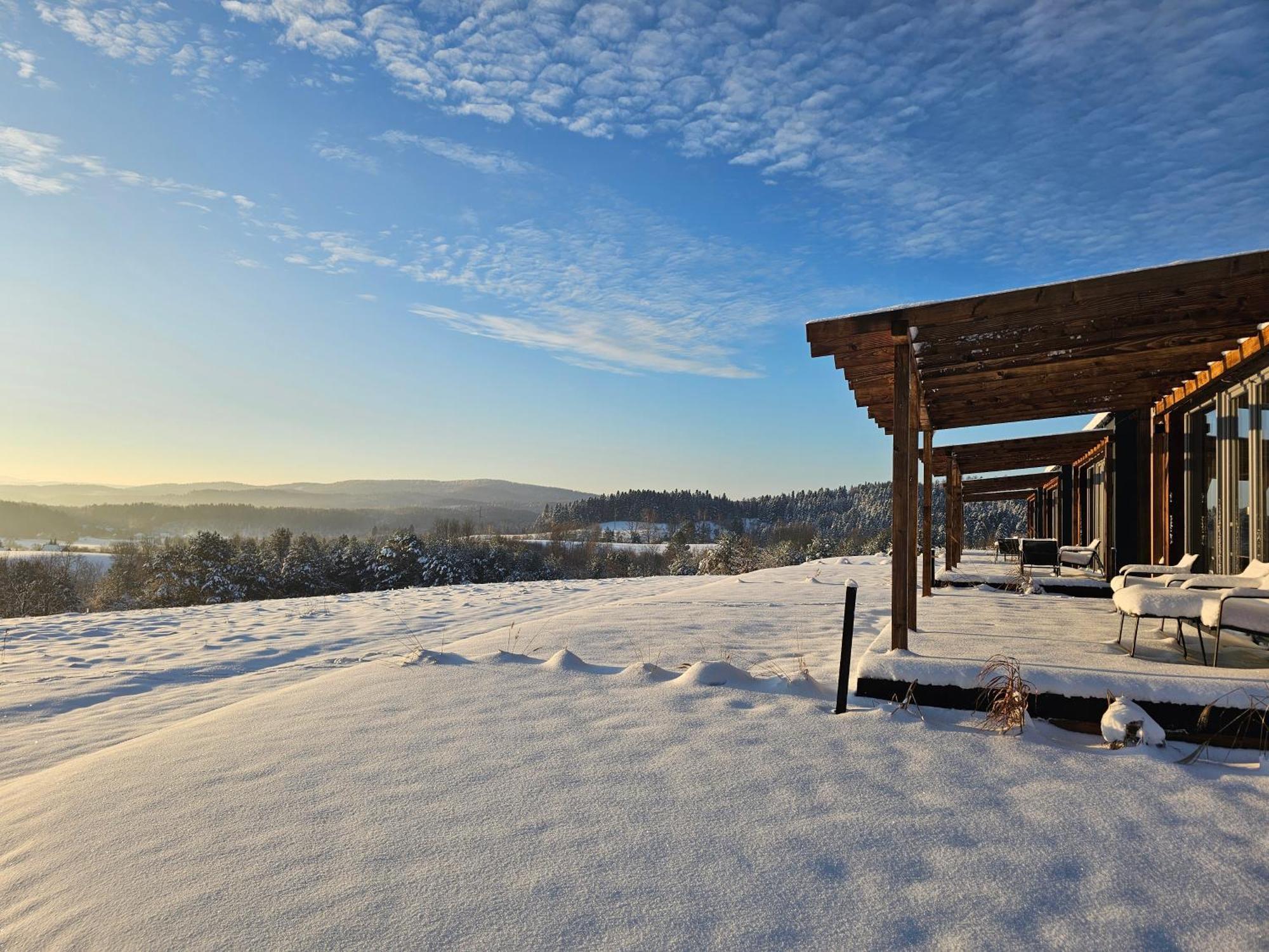 Widokowe Stodoly Bieszczady Villa Lesko Exterior foto