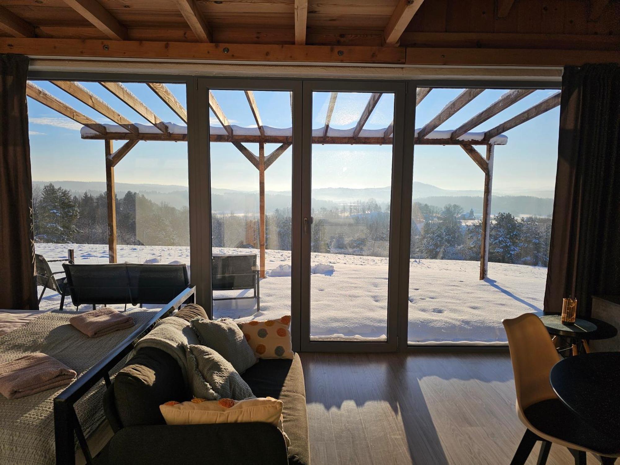 Widokowe Stodoly Bieszczady Villa Lesko Exterior foto