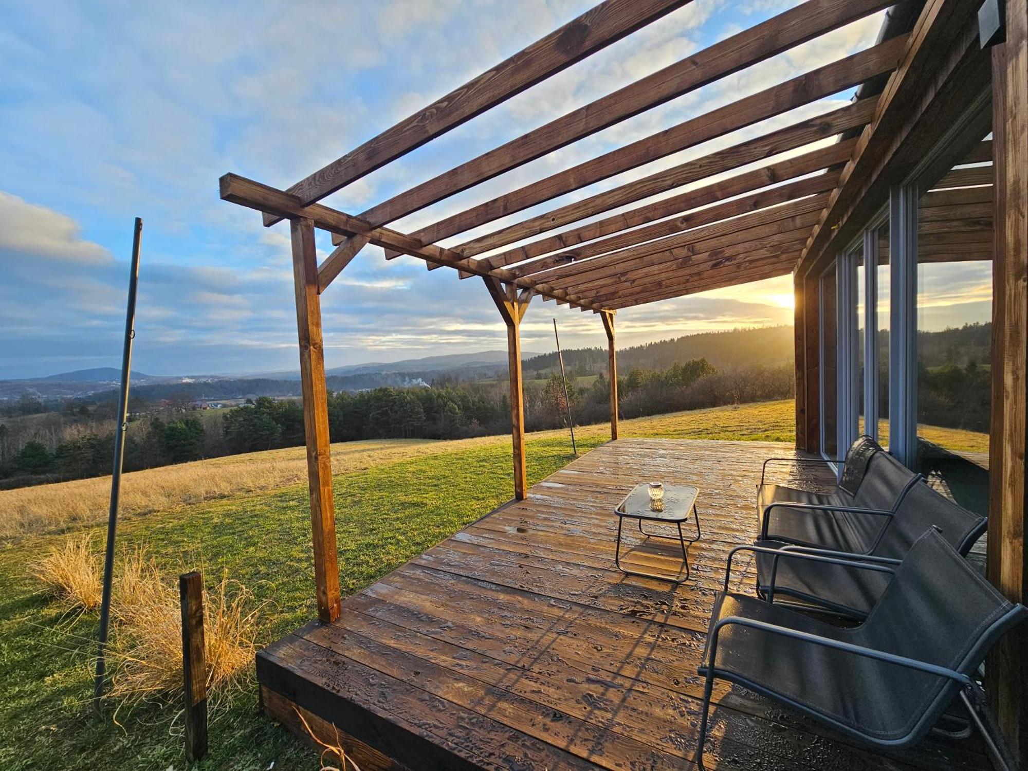 Widokowe Stodoly Bieszczady Villa Lesko Exterior foto
