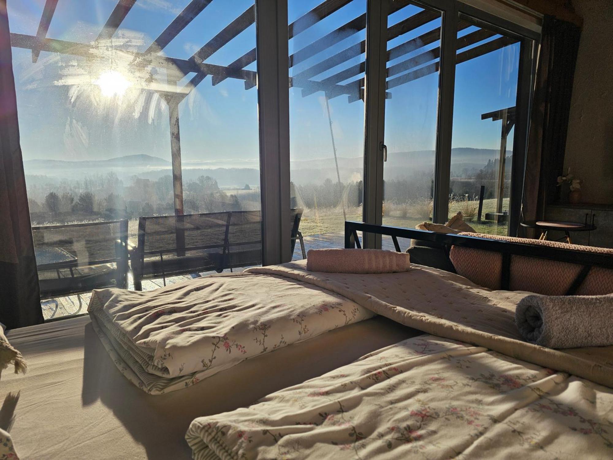 Widokowe Stodoly Bieszczady Villa Lesko Exterior foto