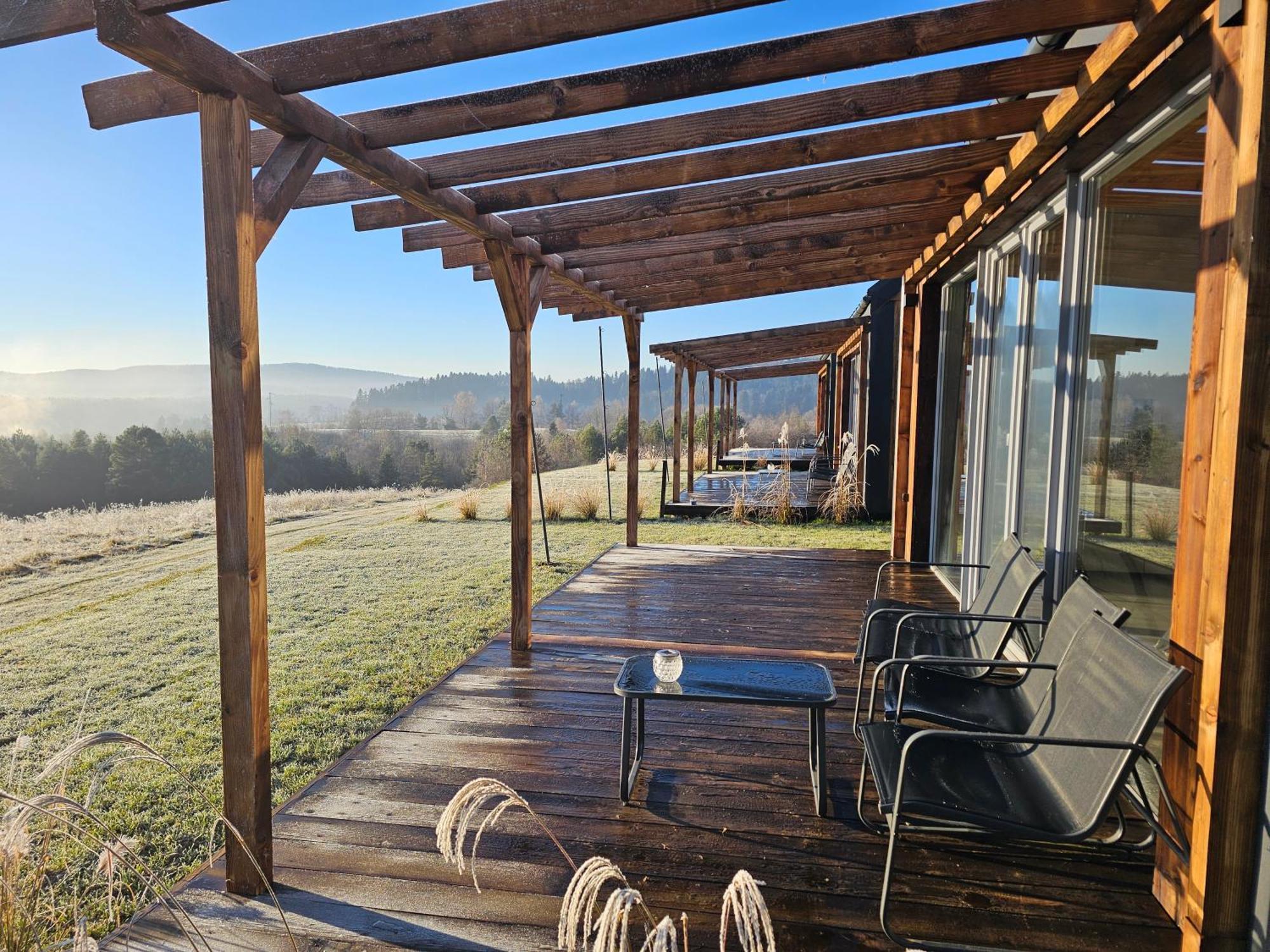Widokowe Stodoly Bieszczady Villa Lesko Exterior foto