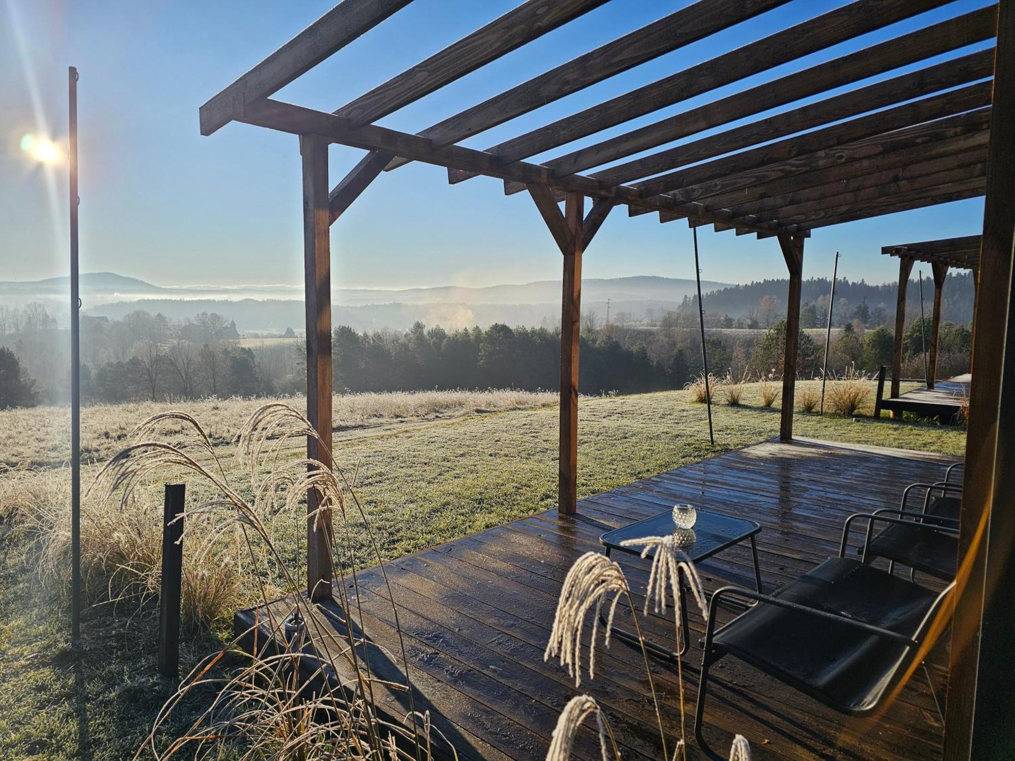 Widokowe Stodoly Bieszczady Villa Lesko Exterior foto