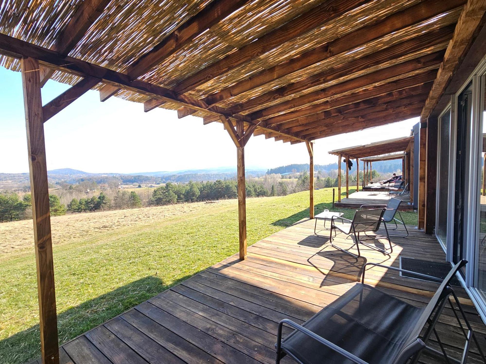 Widokowe Stodoly Bieszczady Villa Lesko Exterior foto